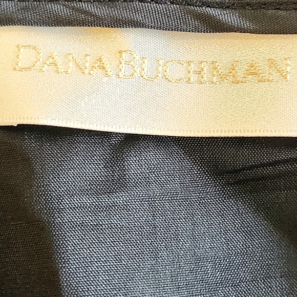 VTG Dana Buchman Classic Silk pencil skirt Size 12 Color black - Picture 10 of 10